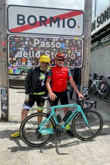 Peter und Frank am Stelvio